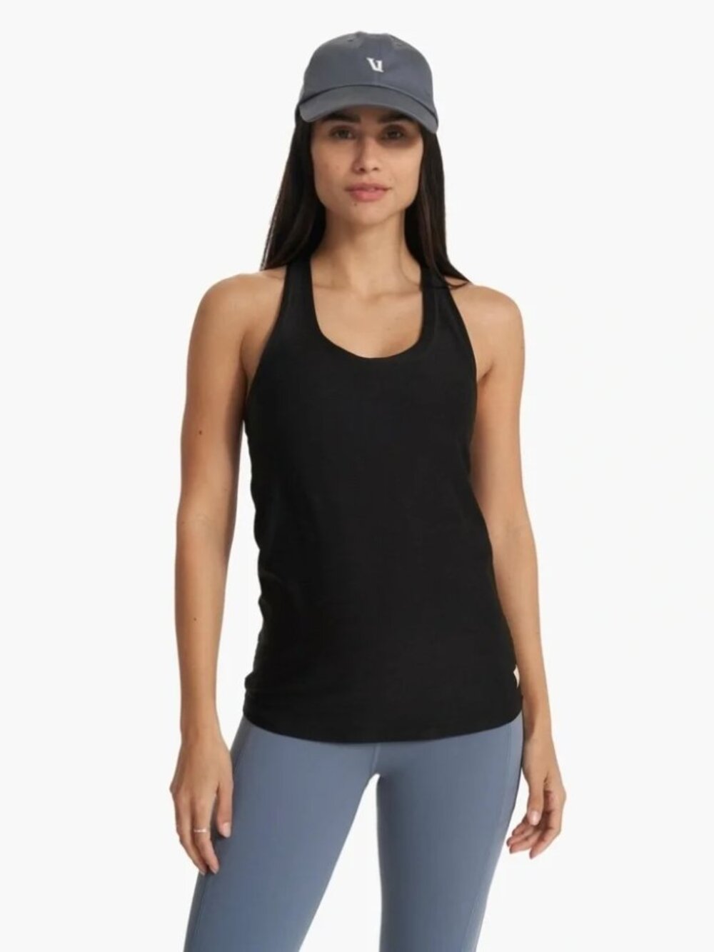Vuori Lux Tank in Black